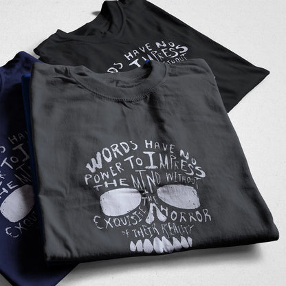 COOLMIND CP0277 Skull Graphic Cotton Tee