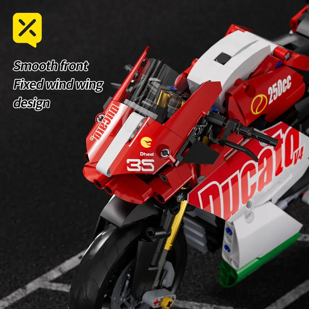 TOYLINX DIY Model Motorcycle Building Blocks Set! - ShopHub