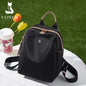 FOXER 2026 New Women's Backpack Soft Cloth Lady Fashion Shoulder Bag Lightweight Anti-theft Large Capacity Commuter Travel Bag