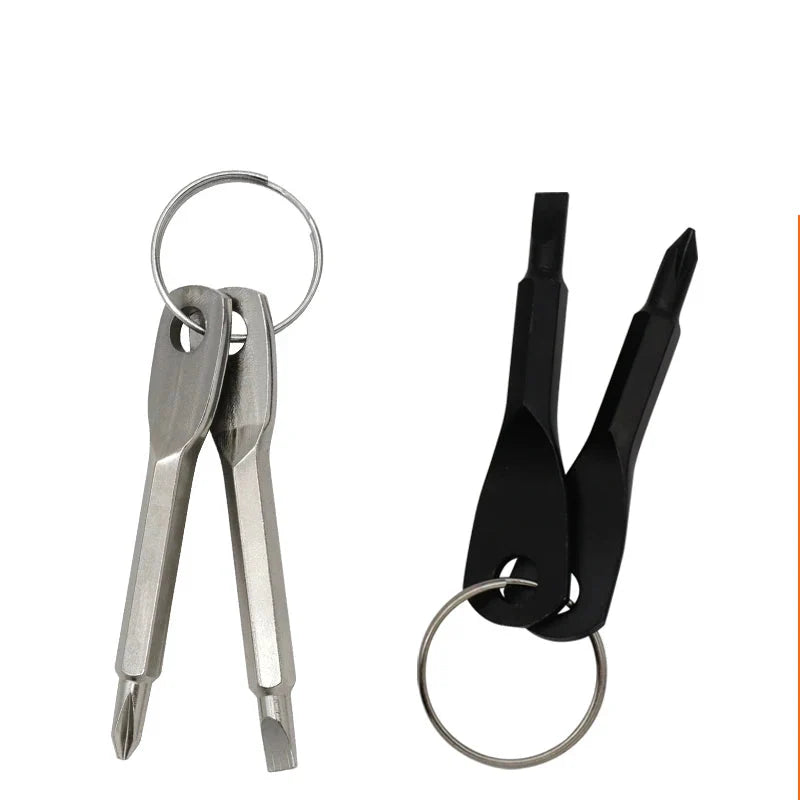 Mini Keychain Screwdriver Tool – Phillips & Slotted (2 colours available) Habicare