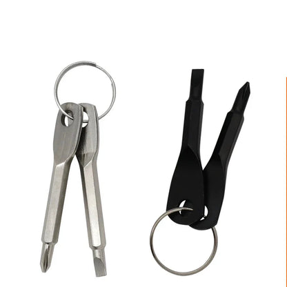 Mini Keychain Screwdriver Tool – Phillips & Slotted (2 colours available) Habicare