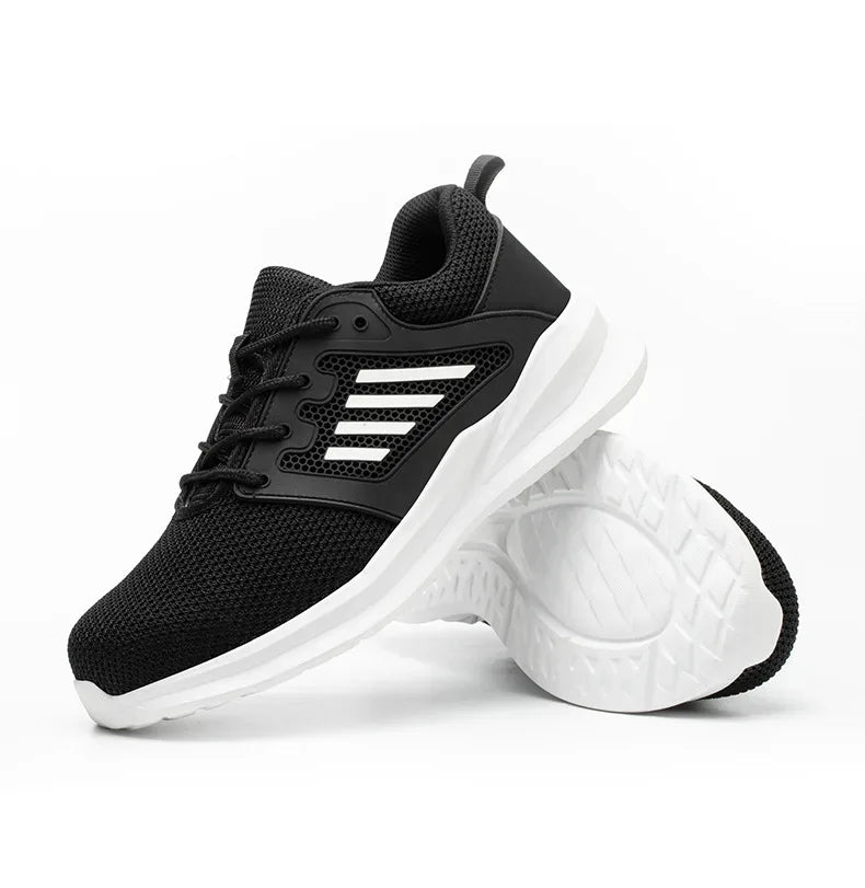 Unisex Durable Safety Work Shoes With Steel Toes & Anti-puncture Features - ShopHub