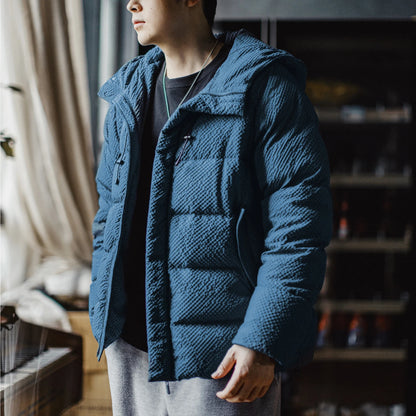 Maden Casual Men's 90% White Duck Down Jacket
