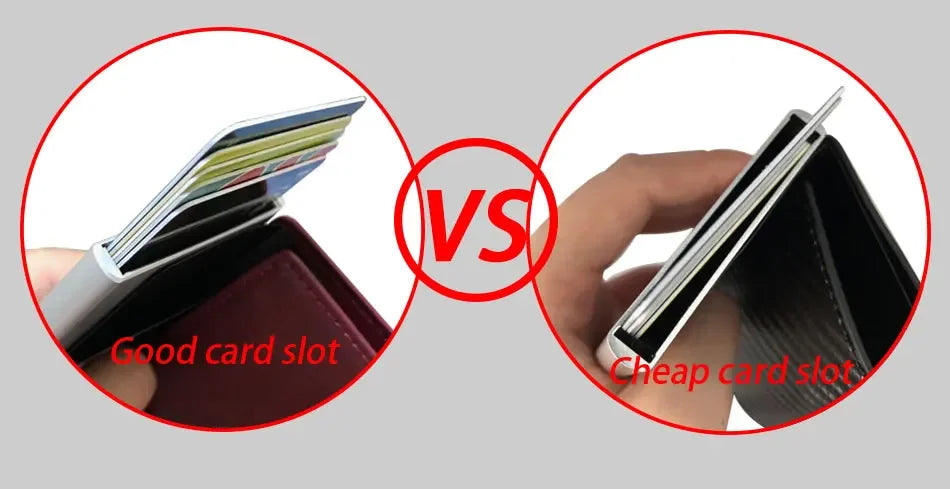 Anti Theft Credit Card Holder Men Wallets