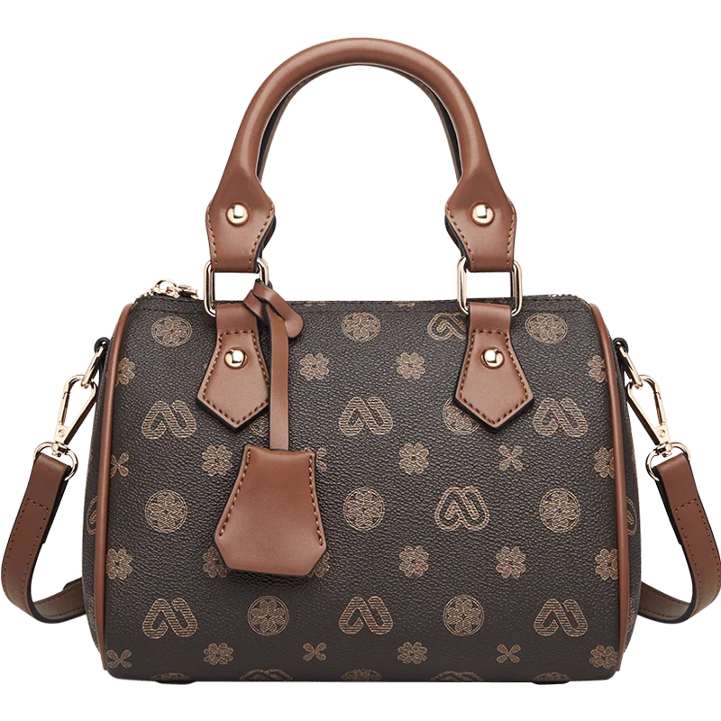 FOXER PVC Women's Vintage Boston Handbag