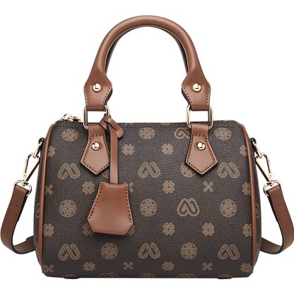 FOXER PVC Women's Vintage Boston Handbag