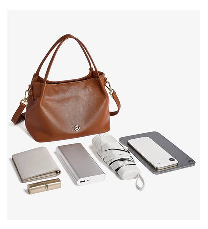 FOXER Genuine Leather Shoulder Bag
