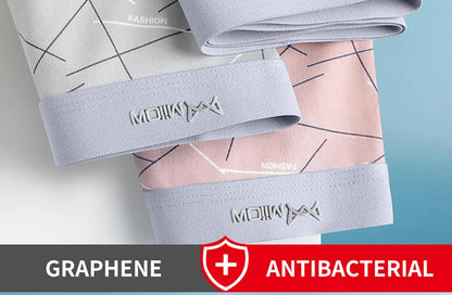 MiiOW 6Pcs Graphene Antibacterial Men's Underwear Boxershorts