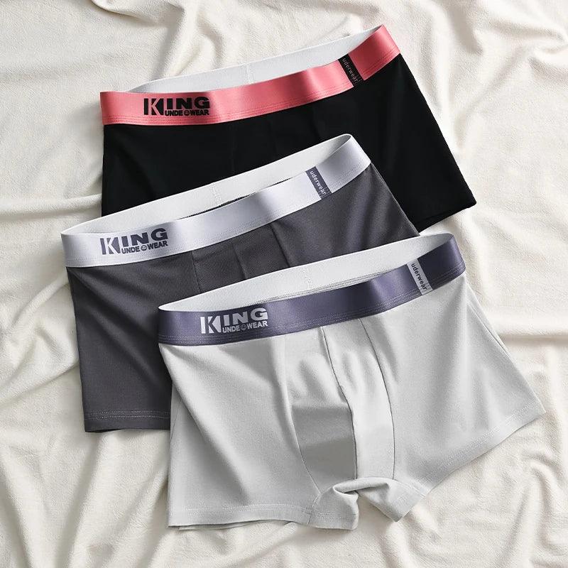 3 Pack Men's Casual Boxer Shorts - ShopHub