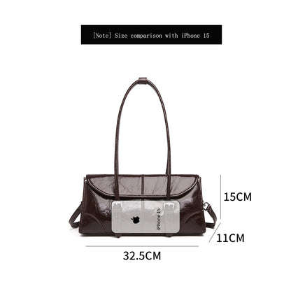 FOXER Women's Genuine Leather Shoulder Bag