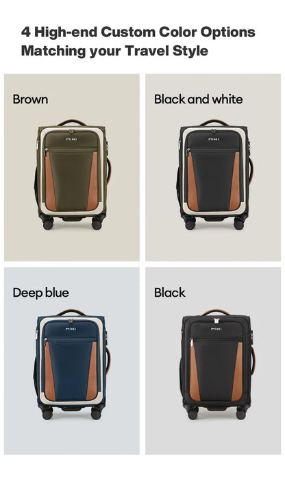 Mixi Compact 20-inch Carry-on Suitcase