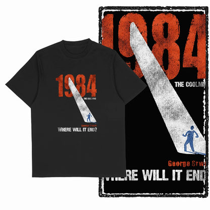 COOLMIND X0001 1984 Graphic Cotton Tee