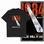 COOLMIND X0001 1984 Graphic Cotton Tee