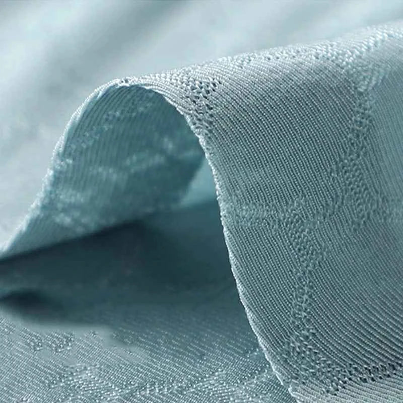 MiiOW 3Pcs Seamless Ice Silk Men Boxer Underwear Summer Breathable Mesh Men's Panties Antibacterial Man Underpants Boxers Trunks