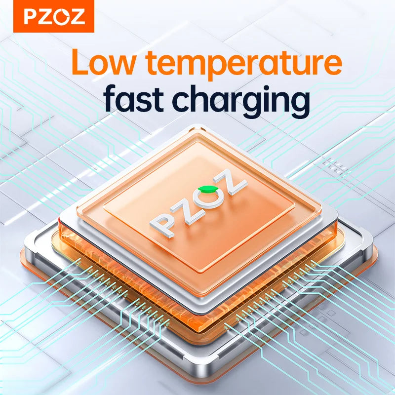 PZOZ 3-in-1 Foldable Magnetic Wireless Charging Stand – Green