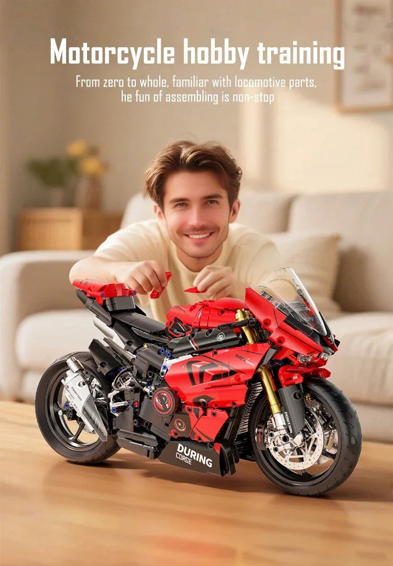 TOYLINX High-Tech 2024PCS Motorcycle Building Blocks - ShopHub
