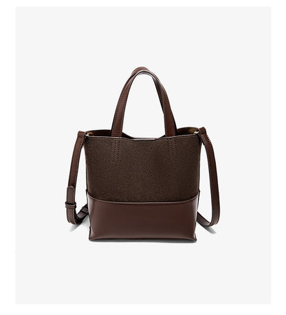 FOXER PU Leather Women's Handbag 2026 Stylish Retro Tote Bag Large Capacity Shoulder Bag for Daily Commute