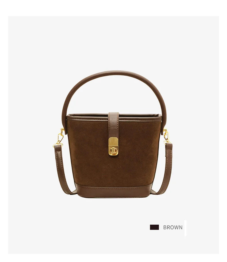 FOXER Crossbody Bucket Bag