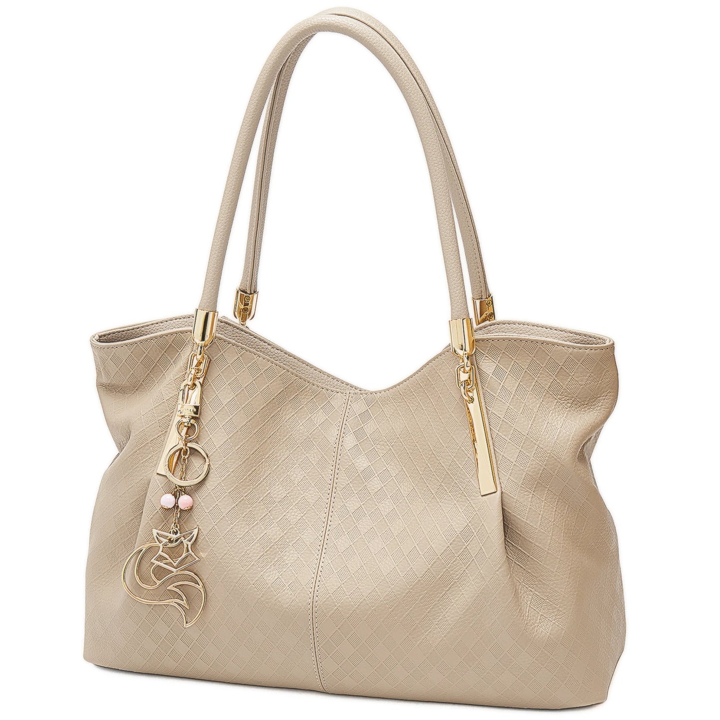 FOXER Women's Shoulder Bag — Genuine Leather Elegance for Every Day