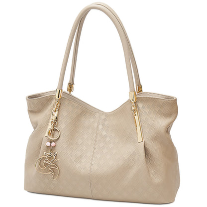 FOXER Women's Shoulder Bag — Genuine Leather Elegance for Every Day