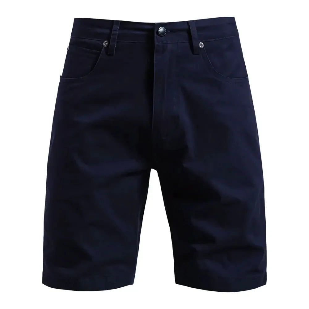 AIOPESON Men's 100% Cotton Summer Shorts - ShopHub