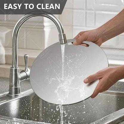 3PC Double-Sided Stainless Steel Cutting Board