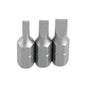S2 Steel Slotted Screwdriver Bits Set – 1/4" Shank (6 different types available) Habicare