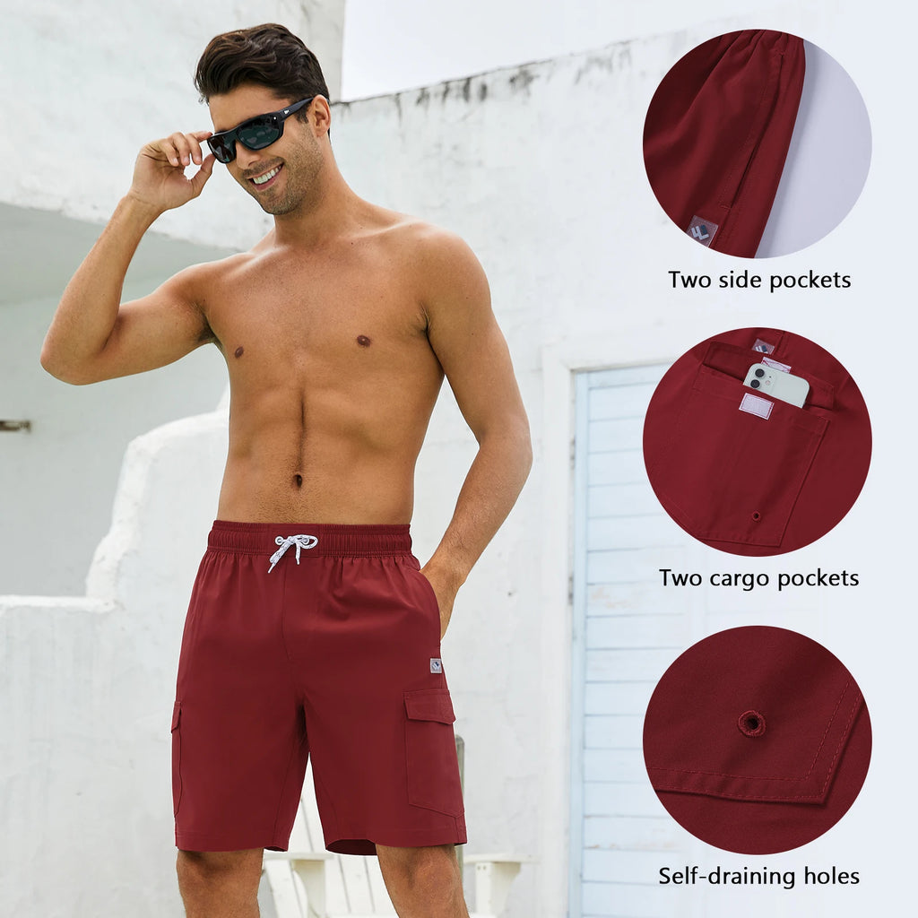 WILDBREATH Men's 9" Swim Trunks ShopHub