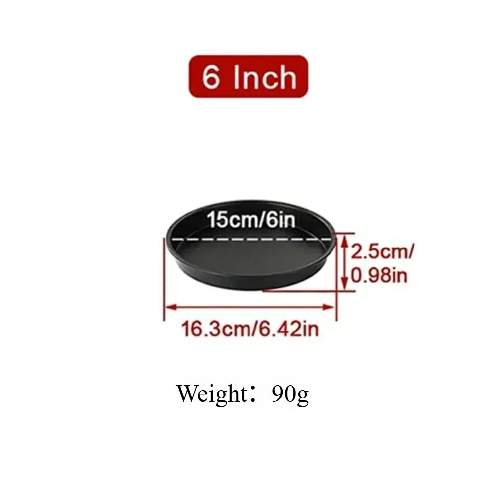 1pc Round Non-Stick Cake Mold 6/7/8 Inch, for Air Fryer