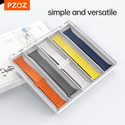 PZOZ Clear Acrylic Watch Strap Storage Box