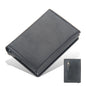 Magnetic RFID Blocking Credit Card Holder Men Wallets Anti Theft Aluminum Metal Pu Leather Small Pop Up Wallet Cardholder Case