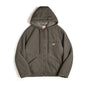 MADEN Hooded Canvas Jacket | Sherpa-Style Lining