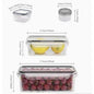 Set BPA-Free Airtight Food Containers with Locking Lids