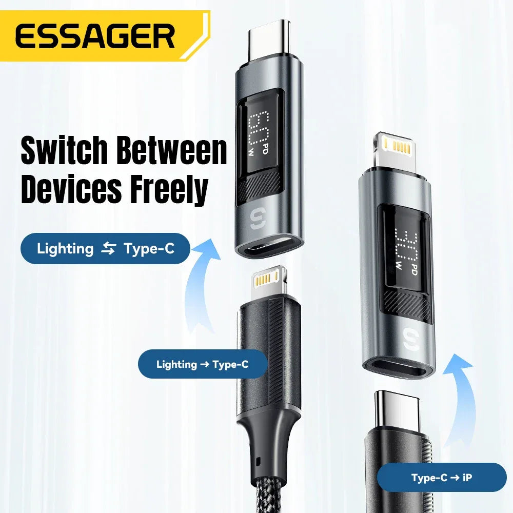 Essager Type C to Lightning OTG Adapter - ShopHub