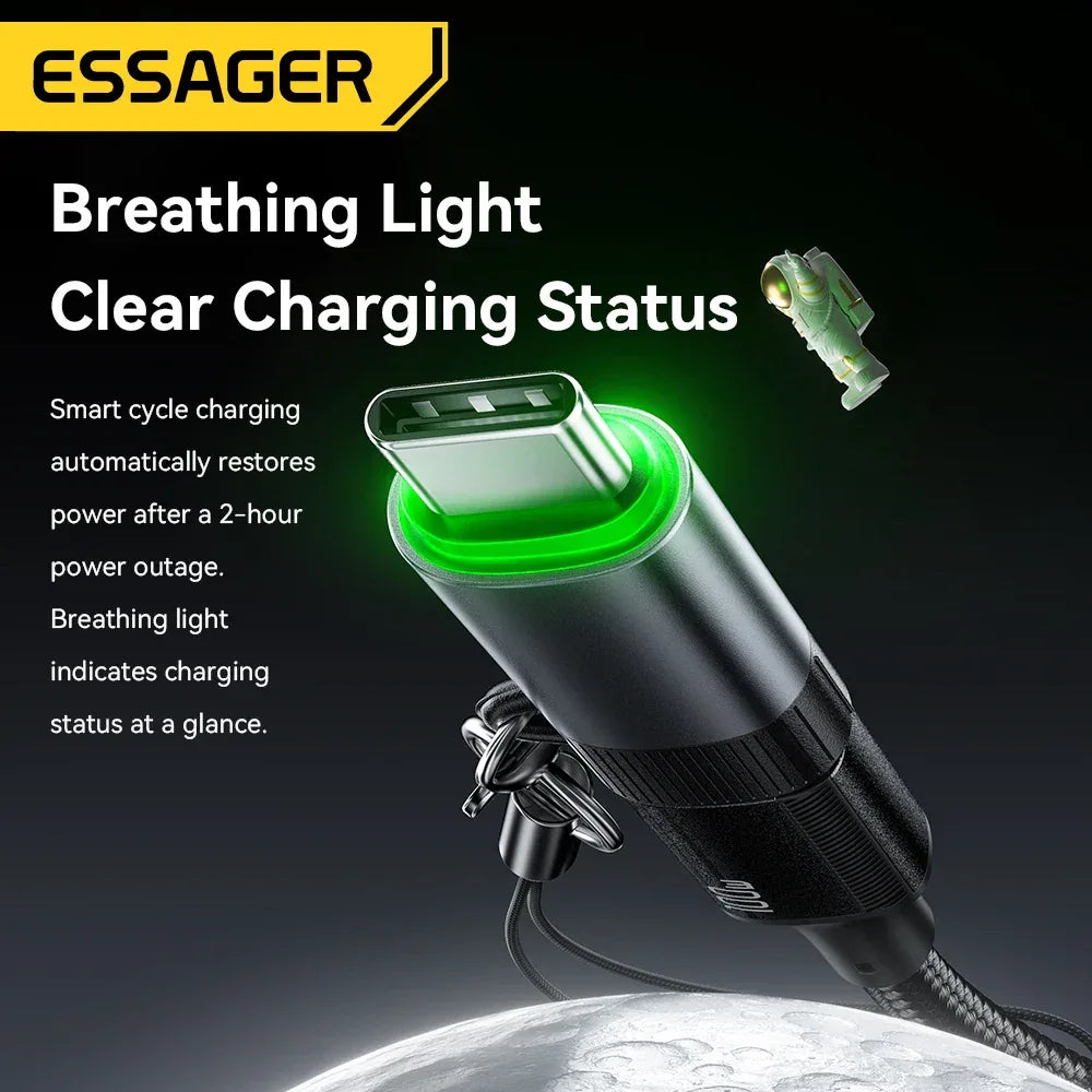 Essager 100W 5A Smart Power-off OTG Adapter - ShopHub