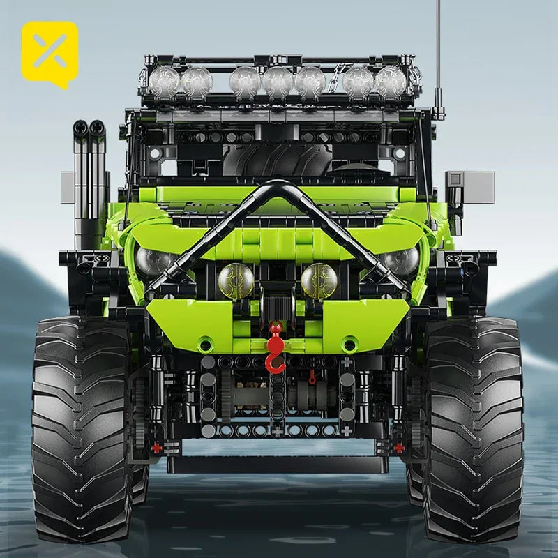 TOYLINX 1:8 Scale Heavy-Duty Off-Road Vehicle Building Blocks - ShopHub