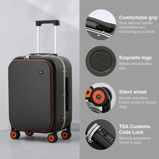 Mixi Premium Hardside Carry-on Suitcase