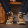Maden Men's Cow Suede High-Top Boots