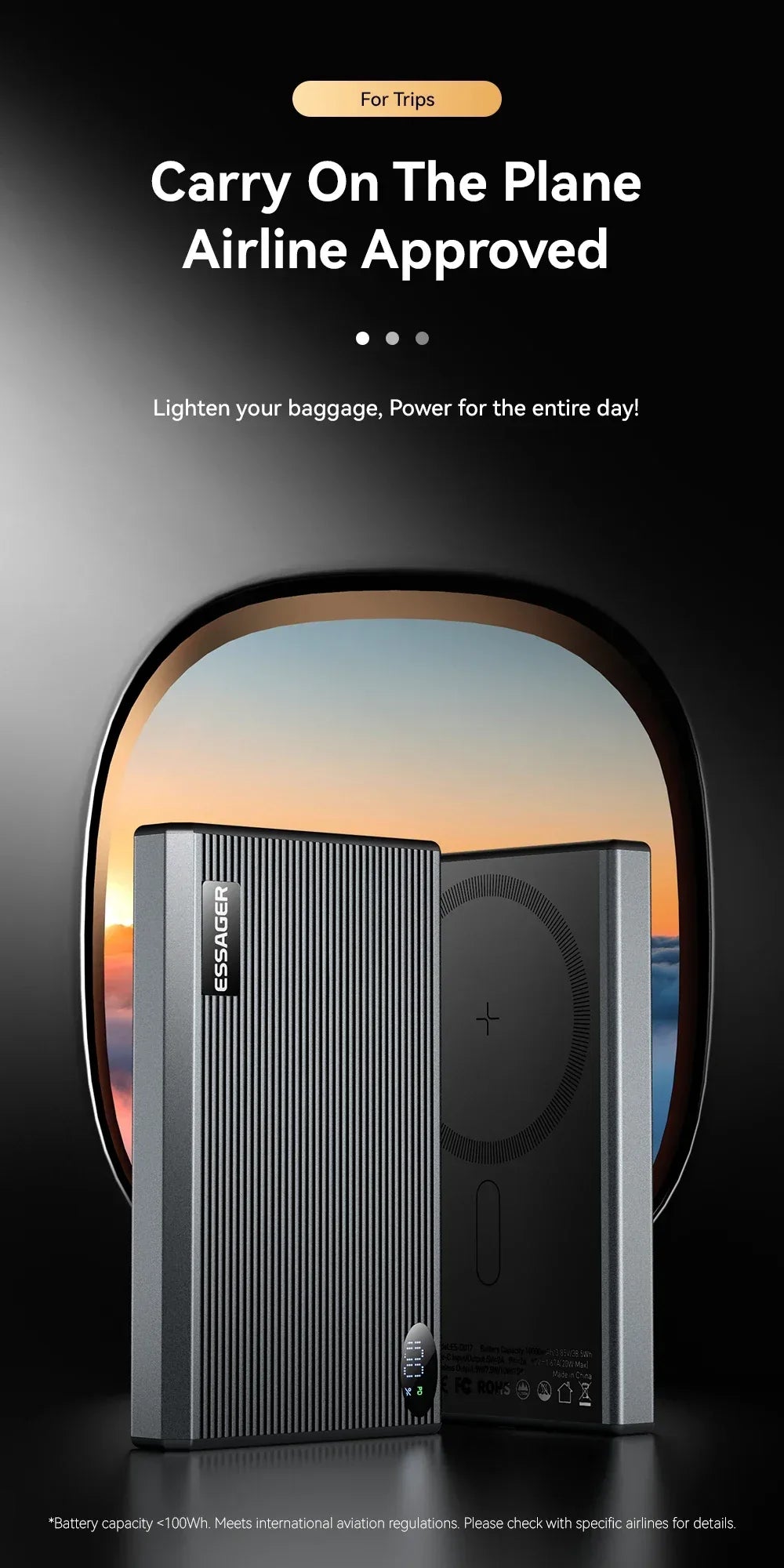 Essager Thin Magnetic Power Bank - ShopHub