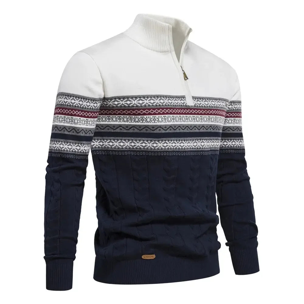 AIOPESON Men's High-quality Zipper Sweaters - ShopHub