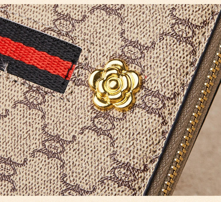 FOXER PVC Long Clutch Wallet