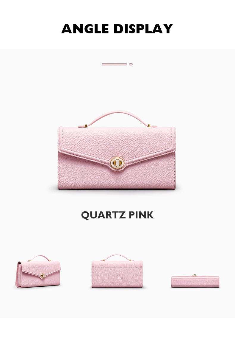 BAFELLI 2026 NEW WOMEN'S HANDBAG LEATHER WALLET PARTY SHOULDER DRESS PURSE LUXURY DESIGNER BRAND FEMALE EVENING BAGS CLUTCHES