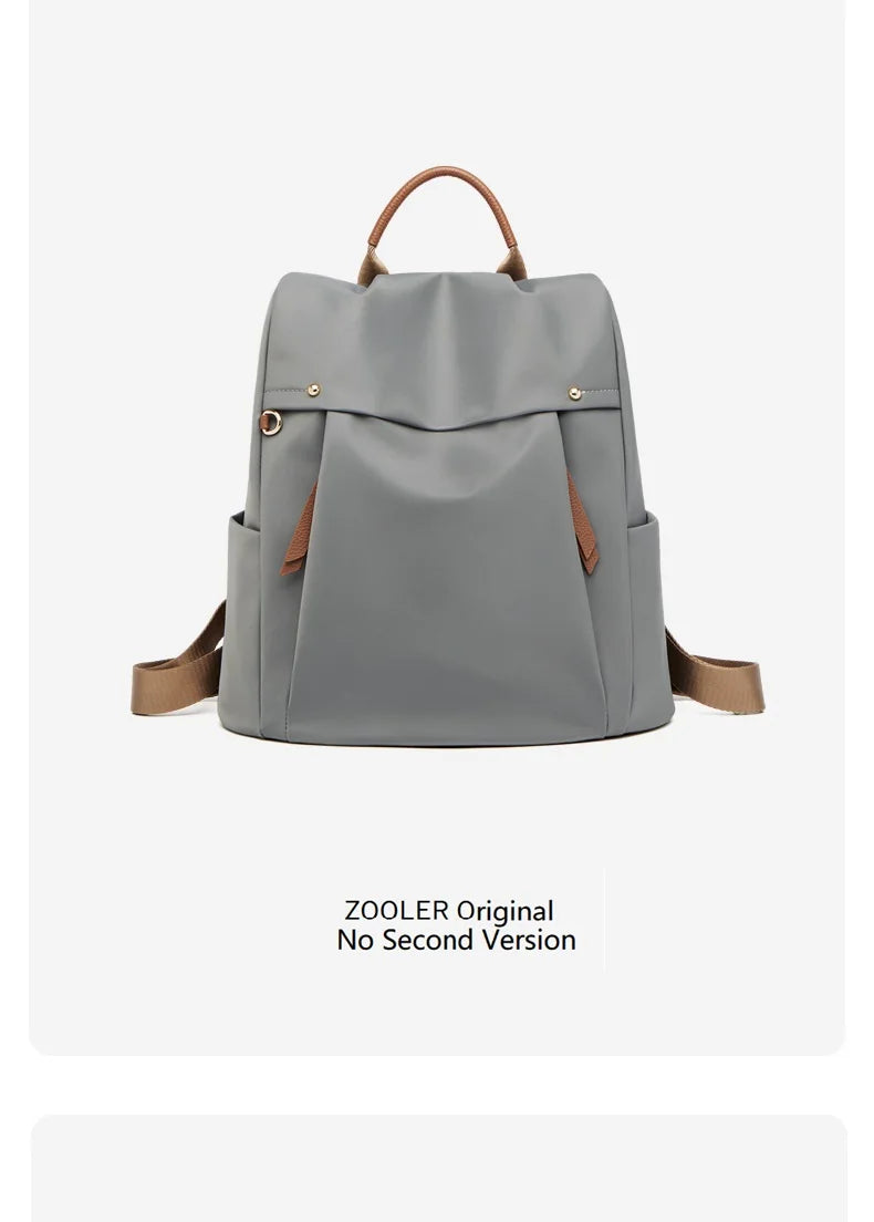 2026 New ZOOLER Brand Woman Backpack High quality Oxford Travel Bags Large Capacity Luxury Computer Bag Women Backpacks#JH587