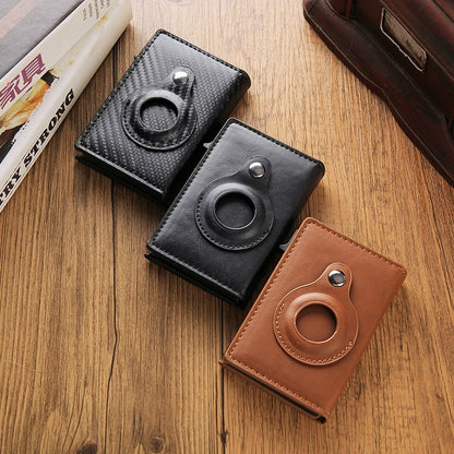 Rfid Carbon Fibe Airtag Wallets