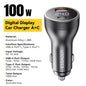 Essager 100W Quick Charge USB C Car Charger