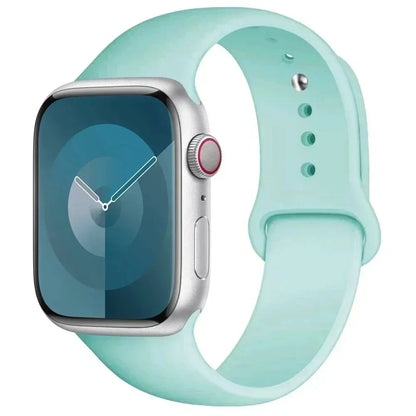 Silicone Replacement Strap for Apple Watch Series (38mm - 42mm) (available in 45 colours) Habicare