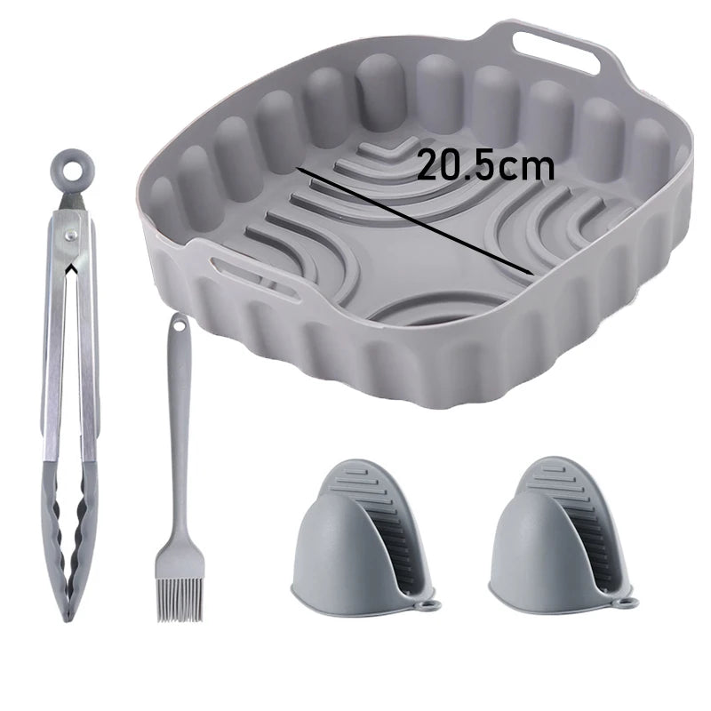 Air Fryer Silicone Basket Trays