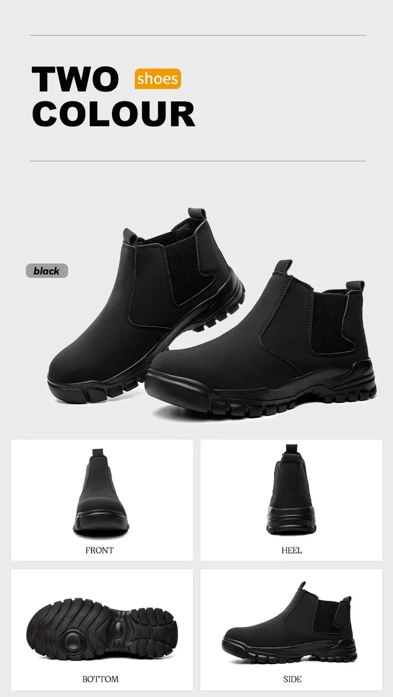 Kankeirr Men's Indestructible Work Boots - ShopHub