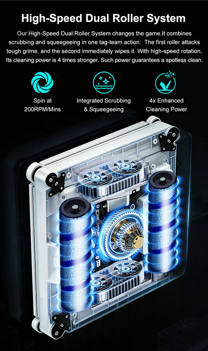 The ABIR WD10 Robot Window Cleaner