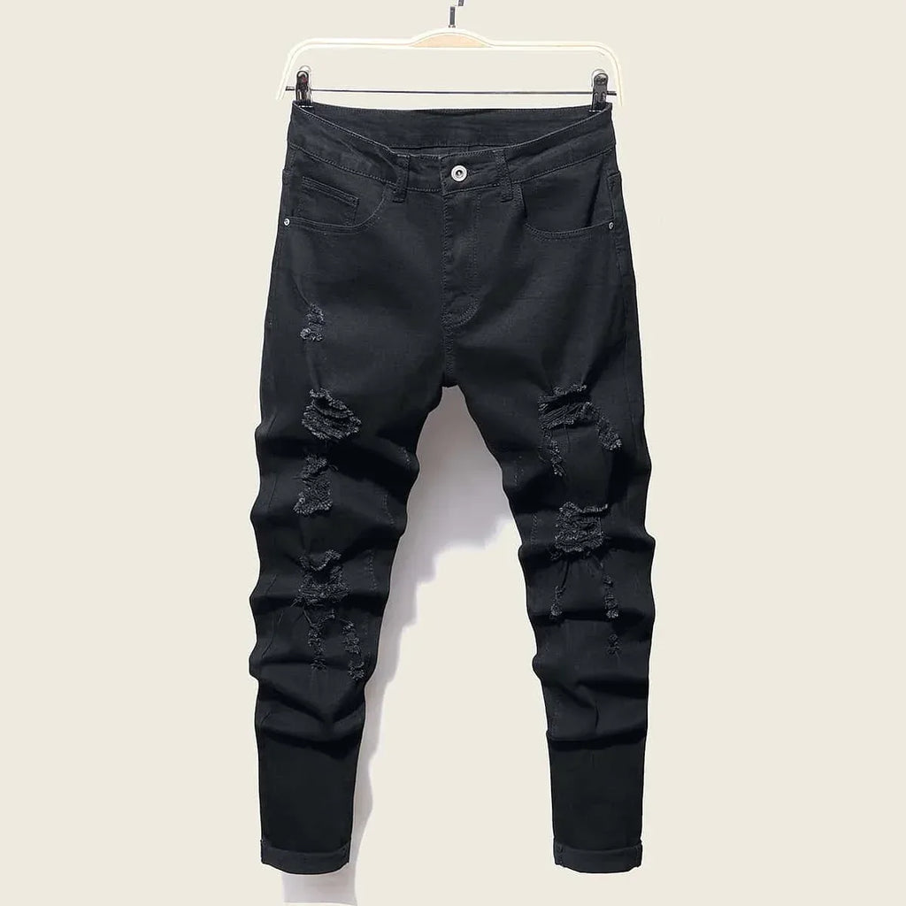 LVCCCI'S Men's Ripped Jeans - ShopHub